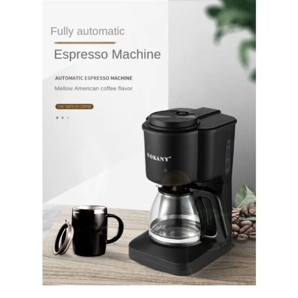 Stainless steel coffee maker machine - Image 3