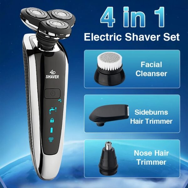 4-in-1 Men's Electric Grooming Kit