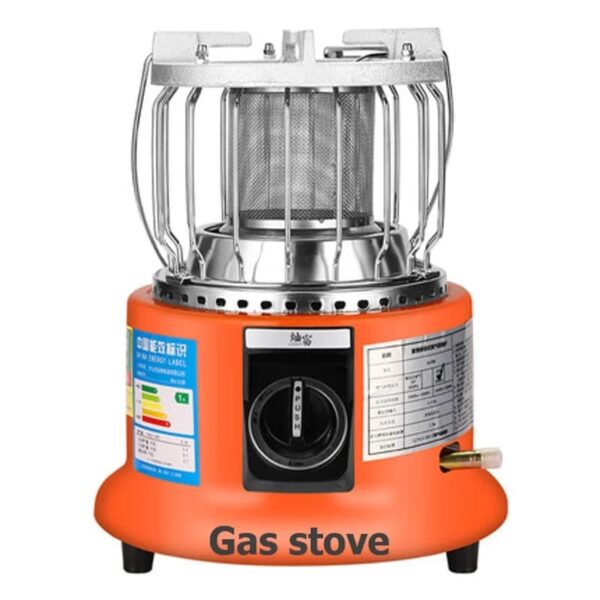 Orange Portable Natural Liquefied Gas Heater - Image 3