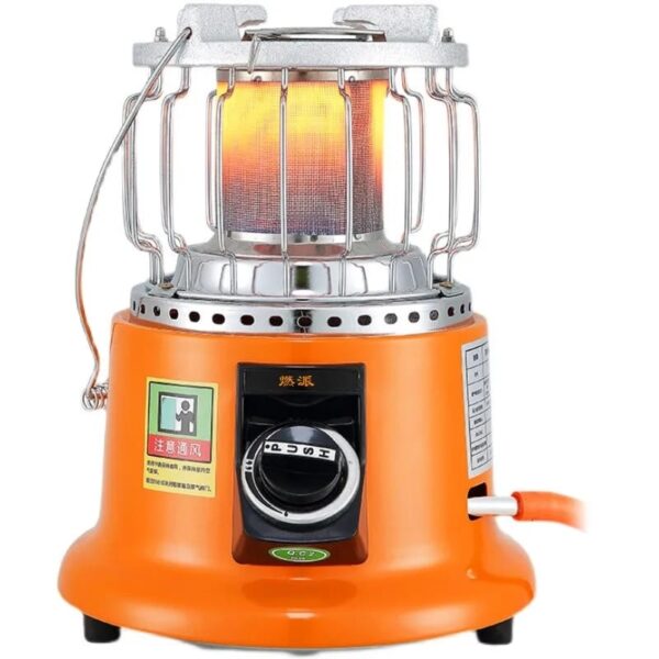 Orange Portable Natural Liquefied Gas Heater - Image 2