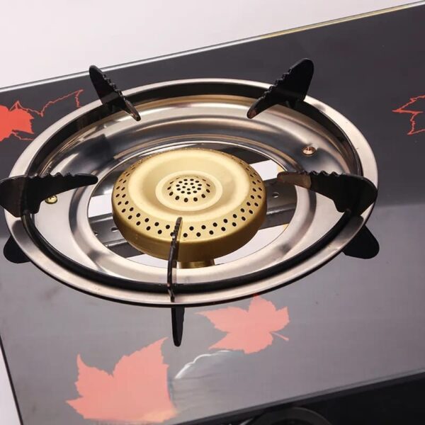 2 Burners Tempered Glass Top Gas Stove